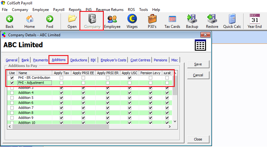 Collsoft Payroll Support Helpdesk Phi Income Protection